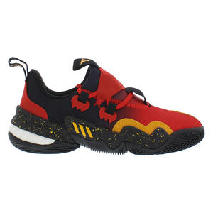 Chaussures de basket-ball unisexes Adidas Trae Young 1 Rouge vif/Or universitaire Noir foncé |   100% authentique - Product Image 1