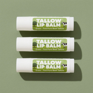 Thịt Bò mỡ động vật <span class=keywords><strong>Chapstick</strong></span> thảo dược truyền dưỡng ẩm dưỡng môi với sáp ong Vitamin E lâu dài hydrat hóa cho đôi môi nứt nẻ - Product Image 5