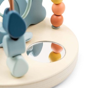 Deer <span class=keywords><strong>Wally</strong></span> Bead Maze Ocean Blue Theme Desarrollo de habilidades motoras finas Ballena y elementos subacuáticos Juguete educativo para niños - Product Image 4