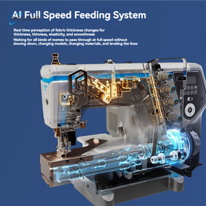 Máquina de Coser Overlock de Alta Velocidad K7-D con Accionamiento Directo para Uso Industrial - Product Image 3