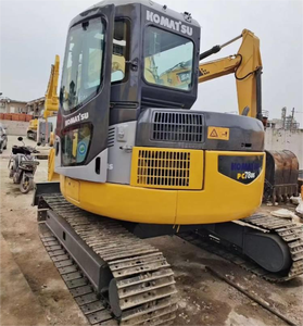 Excavadora de orugas hidráulica Komatsu PC78US-8 usada, 8200 kg, cucharón de 0.35 m, premium, pocas horas de trabajo, para agricultura, motor principal - Product Image 3