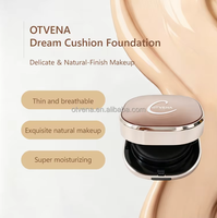 OTVENA Light CC Cushion Moisturizer Éclaircissant Blanchissant Imperméable Contrôle du Sébum Fini Naturel Couvre les Imperfections Non Oxydant