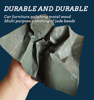 Papier abrasif carré imperméable haute dureté le plus vendu, pour utilisation humide et sèche, papier abrasif 3M