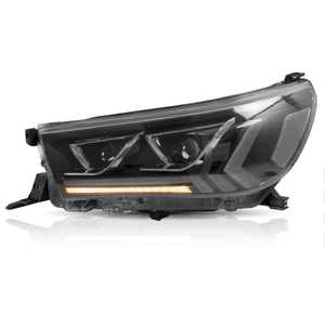 VLAND Full LED Headlights With Sequential Turn Signal+DRL Front Head Light Headlamp 2015-2019 for HILUX/REVO/ROCCO - Product Image 3