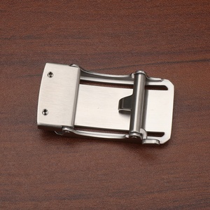 Nouvelle <span class=keywords><strong>boucle</strong></span> <span class=keywords><strong>de</strong></span> <span class=keywords><strong>ceinture</strong></span> à verrouillage <span class=keywords><strong>automatique</strong></span> en alliage lisse pour hommes jeunesse Style d'affaires pantalon Clip <span class=keywords><strong>ceinture</strong></span> - Product Image 3