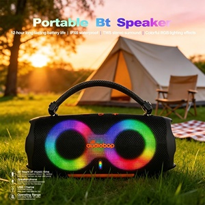 Top Rated Wireless Bt Portable Trolley Speaker <strong>Booms</strong> Karaoke Outdoor Stereo AUX TWS Factory Wholesale OEM - Product Image 2