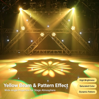 6x15W RGBW Moving Head LED Beam Wash Beleuchtung DMX512 Selbstfahrend Sprachgesteuert Freizeitpark KTV Blitz Dimmbar 6500K Bühnenbeleuchtung