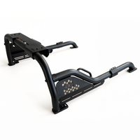 Barre de protection arrière en acier noir robuste pour pick-up, fixation sur attelage, capacité 100 kg, compatible 2005-2021 – Vente chaude mondiale
