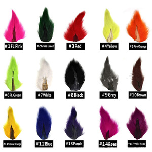 Code di Cervo Bianche Bucktail all'Ingrosso Materiale per la Costruzione di Mosche Secche <span class=keywords><strong>Accessori</strong></span> per la <span class=keywords><strong>Pesca</strong></span> a Mosca - Product Image 2