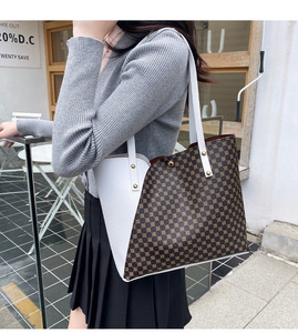 <span class=keywords><strong>Sac</strong></span> Fourre-Tout <span class=keywords><strong>Femme</strong></span> Assorti Imprimé Logo Personnalisé avec Longue Bandoulière, Prix Avantageux, Prêt à Expédier en Gros - Product Image 3