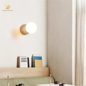 现代简约黄色洞穴石壁灯瓦比-萨比复古背景发光二极管壁灯北欧卧室走廊或床边 - Product Image 6