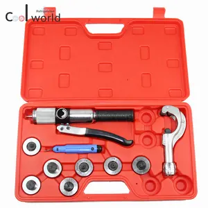 CT-300A Refrigeration Tool Tube Expander Tool Kit Hydraulic Tube Expander 3/8" to 1-1/8" or 10-28mm O.D. With 7 Expander Heads