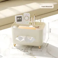 Boîte à mouchoirs et à serviettes en plastique PP haut de gamme, salon, table basse, télécommande, rangement de bureau, design luxueux