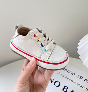 Vente en gros de baskets en cuir populaires pour bébés, chaussures pour nouveau-nés - Product Image 6