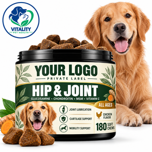 Golosinas Blandas para Cadera y Articulaciones de Perros con Glucosamina, Condroitina, MSM y Vitamina C para la Movilidad, el Cartílago y el Soporte Articular Diario - Product Image 1
