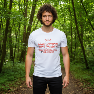 Camiseta Unisex de 210 g/m², 100 % Algodón, Informal, Transpirable, Duradera, con Estampado DTF, Camiseta para Hombre - Product Image 3