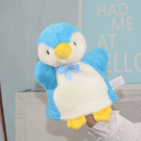 Marionnettes en peluche éducatives pour enfants : Phoques, pandas, baleines beluga, ours polaires, pingouins