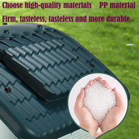 Niches pliables en plastique pour chien, extérieures, imperméables, amovibles, lavables, grandes, respirantes, pour grands chiens
