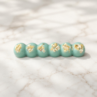 Barres de chocolat blanc solide aux cacahuètes et aux fleurs de pois papillon, en gros, qualité supérieure, collation croustillante, directement de l'usine