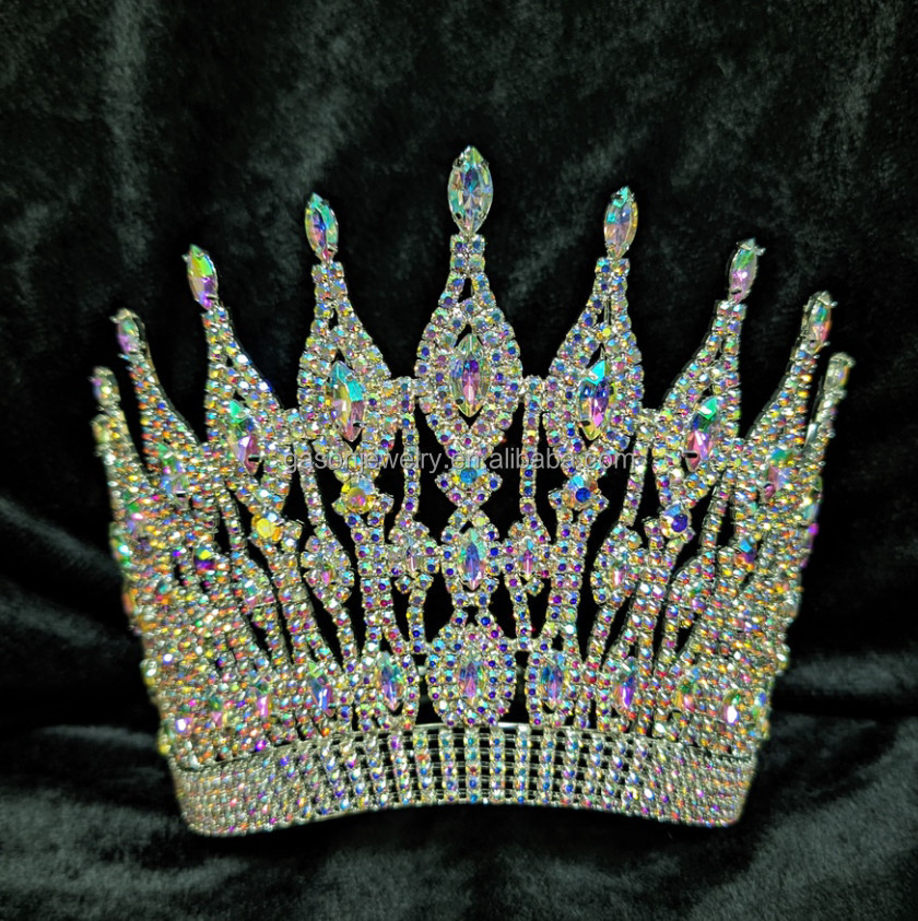 Wholesale Free Customized Tall Miss World Beauty Crown