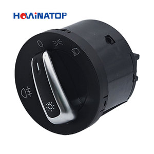 HOWINATOP 3C8941431B Interrupteur de phare antibrouillard pour <span class=keywords><strong>Volkswagen</strong></span> VW Golf V VI 5 6 Jetta Tiguan <span class=keywords><strong>Caddy</strong></span> III Passat B6 CC Sharan Rabbit - Product Image 1