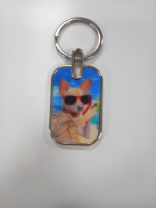 3D <b>Anime</b> <b>Keychain</b> Factory Wholesale Custom PET <b>Keychain</b> Double Sided Printing for Promotional Gifts and Bag Decor - Product Image 3