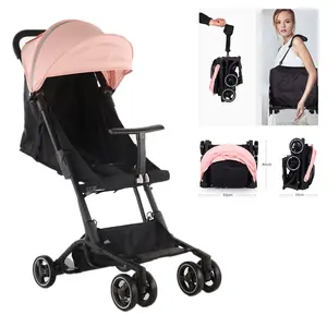 婴儿车婴儿4合1婴儿旅行婴儿车超轻便携折叠伞四轮婴儿车套装