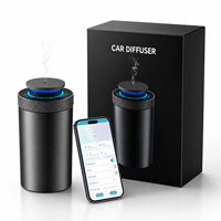 Diffuseur de voiture USB sans eau à atomisation biphasée en métal, personnalisé avec logo, fabricant OEM de marques privées pour véhicules