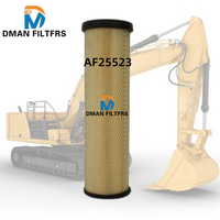 Filtre à air AF25523 RS3745 P537877 1421404 pour excavatrice et machines de construction