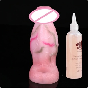 3 Colors Realistic Penis Sleeve With Anti-drop Liquid Silicone Sex Toys for Men Delay Ejaculation Longer Lasting Adult Toy - Product Image 4