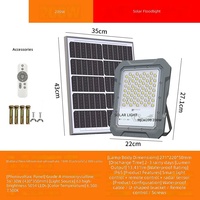 Nouveau type de lumière de surveillance solaire à LED, capteur radar mobile haute définition, puissance de 60W à 1500W, lampes d'extérieur pour cour.