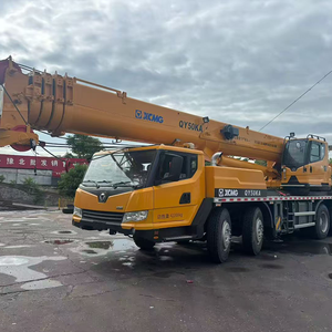 GRUE DE CHANTIER D'OCCASION 50 Tonnes XCMG QY50KA Grue mobile avec flèche de 43m et bras de rallonge de 16m - Product Image 2