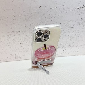 <span class=keywords><strong>Coque</strong></span> transparente en TPU <span class=keywords><strong>avec</strong></span> motif de <span class=keywords><strong>coque</strong></span> style Ins, design de découpe de précision, poignée de téléphone antichoc - Product Image 3
