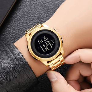 Reloj Deportivo Digital LED SKMEI 2379, Reloj de Pulsera de Lujo para Hombre, con Fecha, Cronómetro, Resistente al Agua, Reloj Electrónico Masculino de Acero Inoxidable - Product Image 6