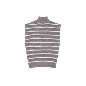 เสื้อถักคอสูงแบบไม่มีแขน ผ้าฝ้าย 100% เสื้อกล้ามผู้หญิง ขายส่ง รับผลิตแบบ OEM ODM บริการติดฉลากสินค้าส่วนตัว - Product Image 4