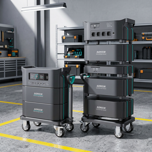 สถานีพลังงานแสงอาทิตย์แบบพกพา 4000W พร้อมเครื่องกำเนิดไฟฟ้าแบตเตอรี่ลิเธียม 3KW ระบบครบชุด H1003 สถานีพลังงานแสงอาทิตย์แบบพกพา H1003 P - Product Image 1