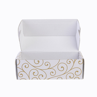 Emballage cadeau et pour vêtements, boîte d'expédition personnalisée imprimée, boîte à courrier robuste pour vêtements, cadeaux, vente au détail et expédition e-commerce
