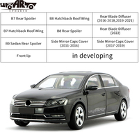 Les accessoires extérieurs incluent un diffuseur de pare-chocs de becquet de toit arrière pour Volkswagen VW Passat Magotan