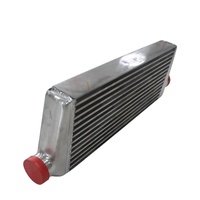 Intercoolers de course à montage frontal en aluminium pour VW Golf Mk5 Mk6 GTI FSI 2.0T A3 Kit d'intercoolers bi-turbo