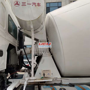 Camion malaxeur d'occasion SANY 6x4 8x4 à transmission diesel, volume de 8-10-12-16-18 m³, camion malaxeur à béton autochargeur en vente chaude - Product Image 4