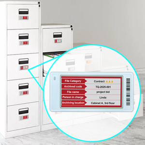 Sistema de Visualización de Información para Oficina sin Papel, Solución Inteligente para Oficina, Señalización Electrónica para Habitaciones, Pantalla para Puerta, Tablero de Estado de Escritorio con Tinta Electrónica - Product Image 1