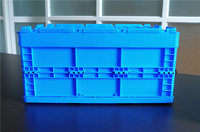 Conteneur pliable polyvalent et recyclable à usage intensif Conception solide et pliable Caisse pliable en PP Stockage logistique Stockage en plastique