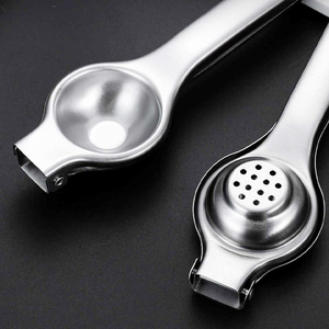 Exprimidor de Cítricos Manual Profesional y Duradero de Acero Inoxidable, Fácil de Limpiar, Resistente al Óxido, Apto para Lavavajillas, Utensilio de Cocina Metálico - Product Image 6