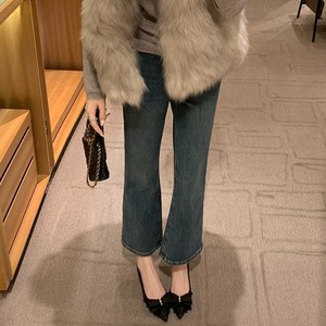 Pointed Toe Satin Pumps Stiletto Heel <b>Bow</b> Decoration D'Orsay Slip-On High Heel Fashion Trend All Seasons - Product Image 4