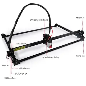 NEJE 3 DIODE DIY Laser Engraver CNC Wood Metal Acrylic Gravure Laser machine NEJE Laser Engraving Cutting Machine