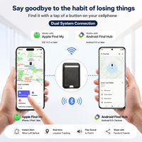 Dompet MagSafe Sistem Ganda Apple Find My Android Find Hub Tempat Kartu RFID Magnetik Pelacak Pintar GPS Produsen Grosir
