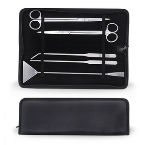 Outils de coupe pour plantes aquatiques en acier inoxydable, pinces pour l'entretien des aquariums, ensemble durable en vrac - Product Image 3