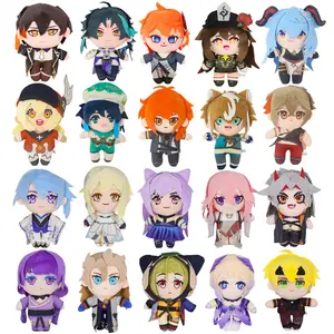 Wholesale 31 Style 20CM Genshin Impact Albedo Yae Miko Sayu Arataki Itto Lumine Kamisato Ayaka Kokomi Plush Toy