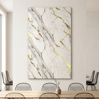 Paneles Decorativos de Pared de Piedra de Mármol UV, Azulejos Flexibles Decorativos de PVC para Interiores, Revestimiento Interior Ligero, Paneles para Paredes de TV