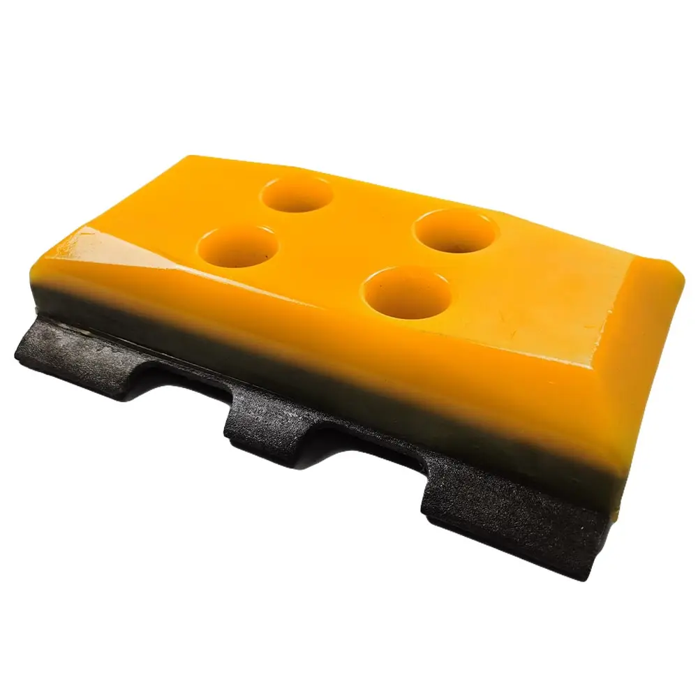 Высокое качество фрезерный станок W2000 поли захват Pu Pad 300*170 150821 полиуретановый гусеничный башмак